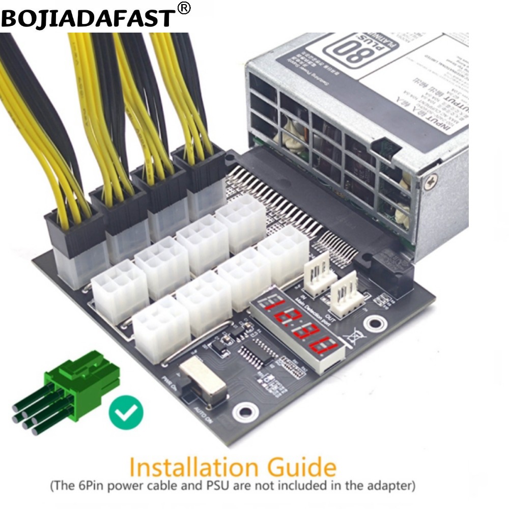 Płytka rozdzielcza do zasilacz – 2400W Server Psu Breakout Board recenzja i cena